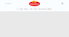 Desktop Screenshot of empanadasmendoza.com